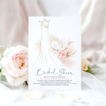 Pampas Grass y Boda Vestido Bridal Shower