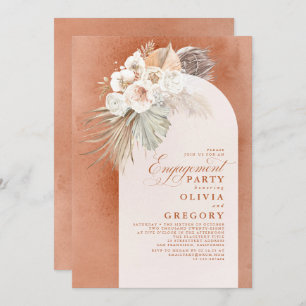 Invitación Pampas Pampas Grass Boho Engagement Party