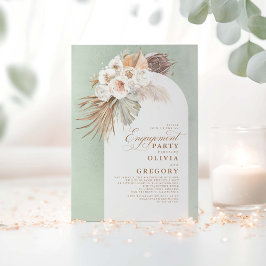 Invitación Pampas Pampas Grass Boho Engagement Party