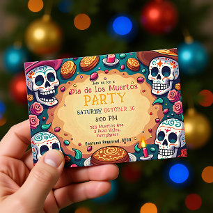 Invitación 💀 Pan de Fiesta