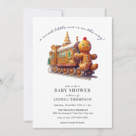 Invitación Pan de jengibre | NAVIDADES BABY SHOWER