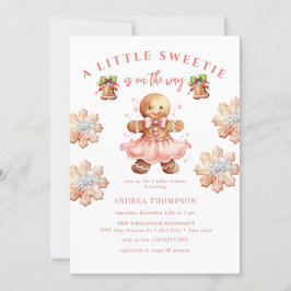 Invitación Pan de jengibre | NAVIDADES BABY SHOWER