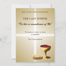 Pan sin Levadura y Vino La Última Cena Pascua de R