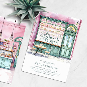 Invitación Panadería Watercolor Bridal Shower