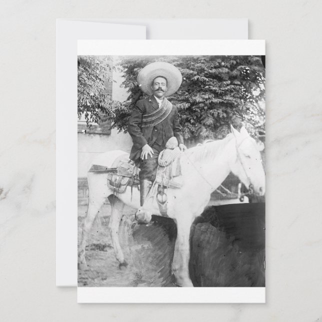 Invitación Pancho Villa (Anverso)
