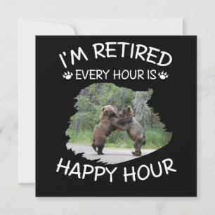 Invitación Panda Lover   Estoy retirado cada hora es hora fel