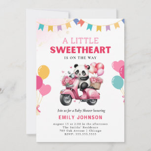 Invitación Panda SCariño Baby Shower