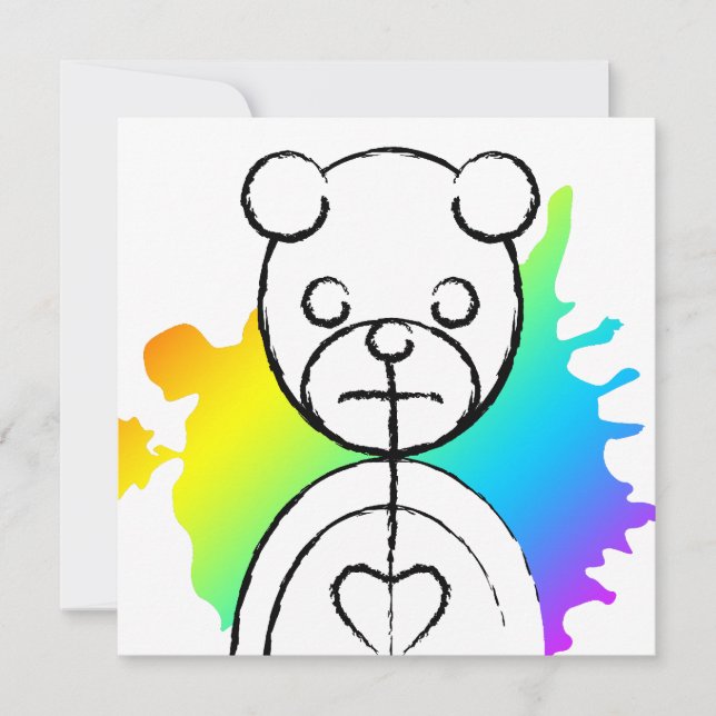 Invitación panda splatz (Anverso)