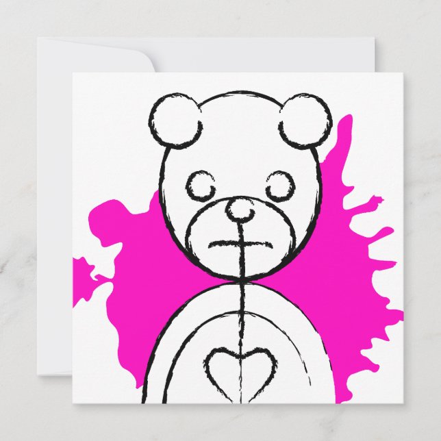 Invitación panda splatz (Anverso)