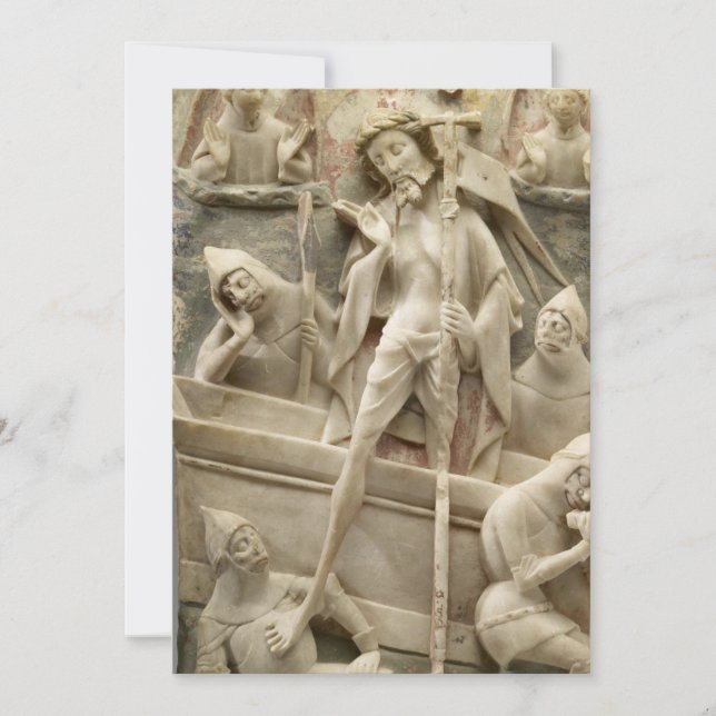 Invitación Panel de la Resurrección de Cristo (Baja Edad Medi (Anverso)