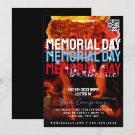 Invitación Panfleto de la fiesta de la empresa de eventos de 