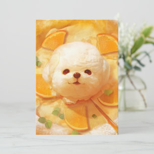 Invitación Panqueque infantil holandés con crema de hielo de 