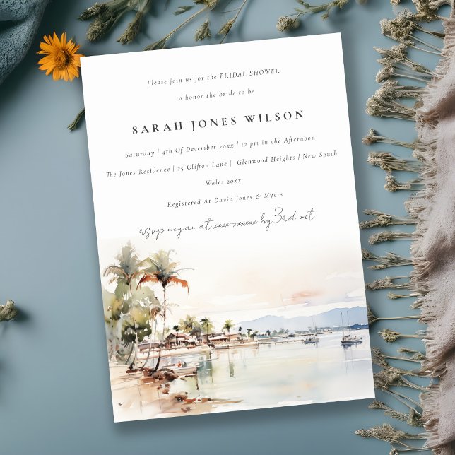 Invitación Pantalón paisajístico de Montego Bay Jamaica (Subido por el creador)