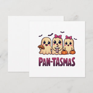 Invitación Pantasmas divertidos fantasmas retro groovy Hallow