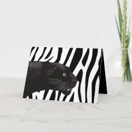 Invitación Pantera negra por Toshi Yoshida