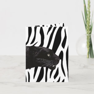 Invitación Pantera negra por Toshi Yoshida