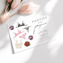 Panties and Prosecco Lingerie Bridal Shower