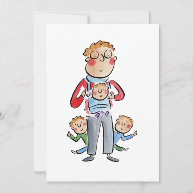 Invitación Papá (Anverso)