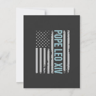 Invitación Papa americano León Iglesia Católica Fe Cristiana