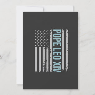 Invitación Papa americano León Iglesia Católica Fe Cristiana 