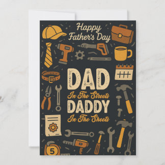 Invitación Papá añejo en las sábanas regalos del día de papá
