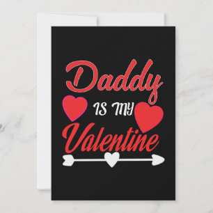 Invitación Papá es mi San Valentín