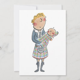 Invitación Papá escocés