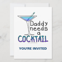 Invitación PAPA Necesita un Cóctel