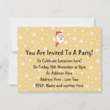 Papá Noel divertido, en modelo de estrella del