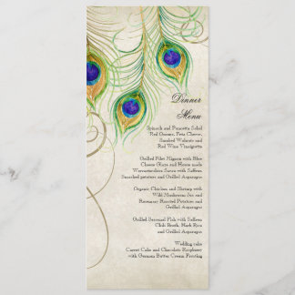 Invitación Papel de carta para boda de Damasco negro con plum
