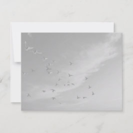 Invitación Papel de carta personal: Corazón Arcoíris