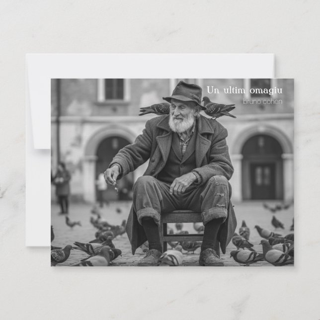 Invitación Papel de carta personal: Corazón Arcoíris (Reverso)
