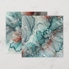 Invitación Papel de la libreta de tinta de tinta para alcohol