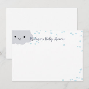 Invitación Papel de regalo personalizado para baby shower Clo