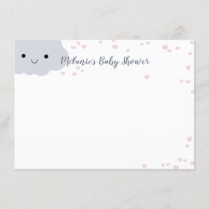 Invitación Papel de regalo personalizado para baby shower de