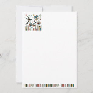 Invitación papel decorativo