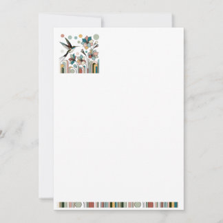 Invitación papel decorativo