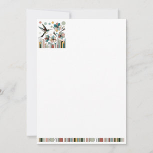 Invitación papel decorativo