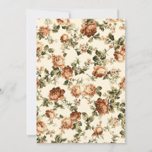 Invitación Papel viejo de cosecha, Boda ruso