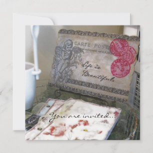 Invitación Papeles franceses