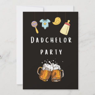 Invitación papi ducha diaper dadchelor fiesta invita