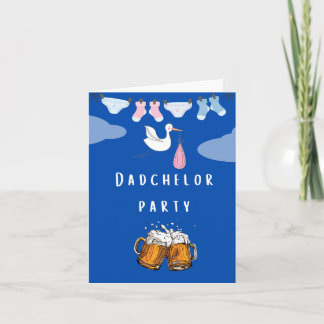 Invitación papi ducha pañal dadchelor , invitat fiesta de cer