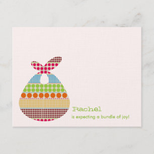 Invitación Paquete neutral de los puntos de Baby Shower Boho