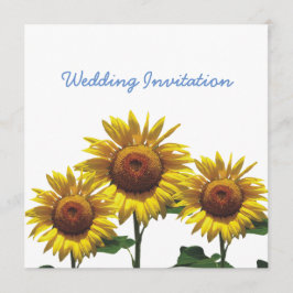 Invitación Paquetes Boda baratos Sunflower Juegos de Kits