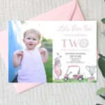 Invitación Par-Tee Pink Golf Picture 2 Birthday Fiesta<br><div class="desc">¡Esta es una foto del Personalizado Par-Tee Pink Golf Invitación a la fiesta de cumpleaños 2!</div>
