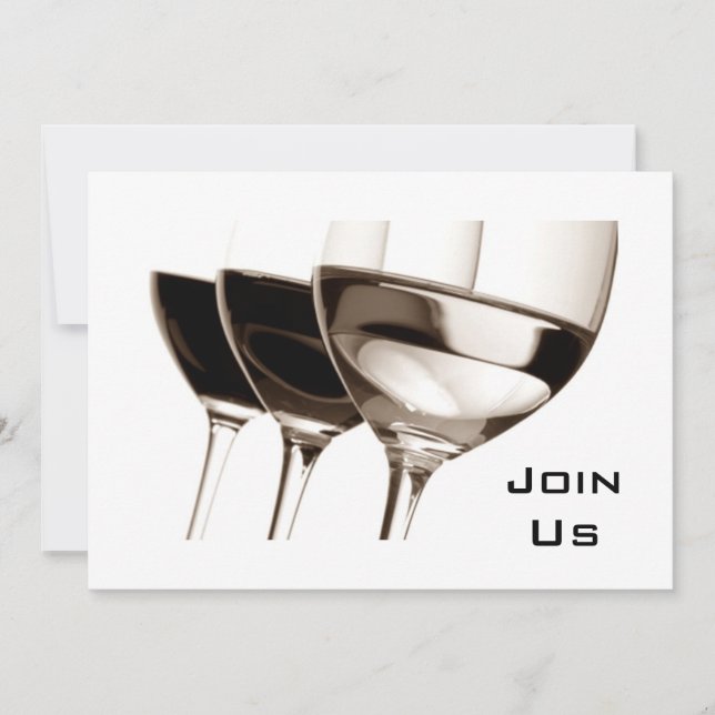 INVITACIÓN PARA ADULTOS DE VIDRIO NEGRO/BLANCO (Anverso)
