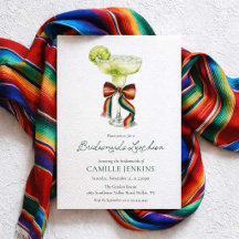 Invitación para almuerzo de Damas de Honor Fiesta