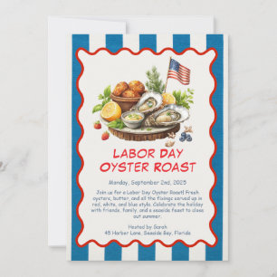 Invitación para Asar Ostiones en el Día del Trabaj