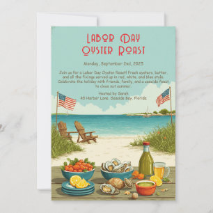 Invitación para Asar Ostiones en el Día del Trabaj