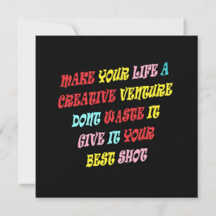 INVITACIÓN PARA AVENTURAS CREATIVAS Y PERSONAS QUE AMAN LA VI